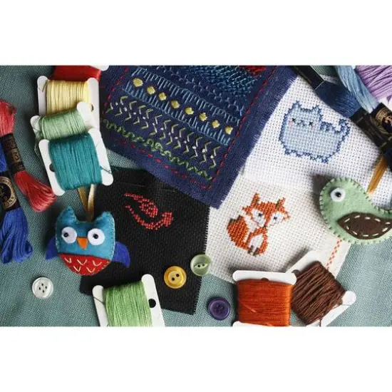 Essentials by Leisure Arts 18 Count Aida Cloth, 30" x 36" Beige {5}