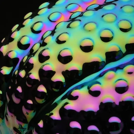 10" Purple Iridescent Pumpkin D&eacute;cor {4}