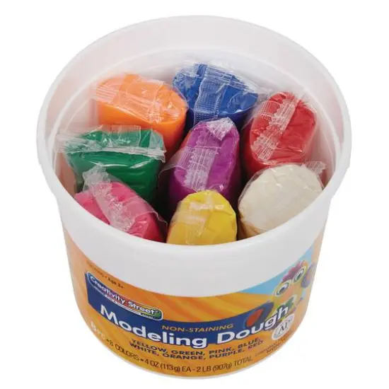 Creativity Street&reg; 4oz. Modeling Dough Pack, 3ct. {6}