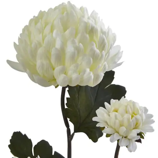 Chrysanthemum Flower Spray, 12ct. Cream {4}