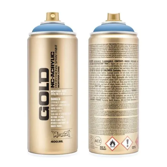 Montana&trade; Gold Acrylic Professional Spray Paint CL5220 Denim Stonewashed {1}