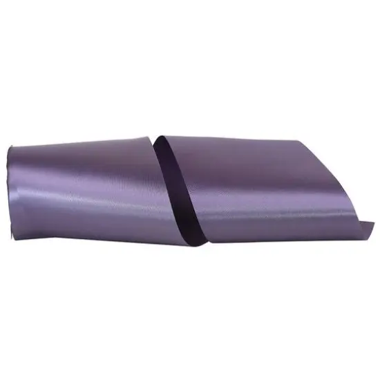 JAM Paper 6" x 50yd. Single Face Satin Allure Ribbon Thistle {1}