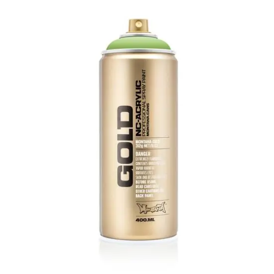 Montana&trade; Gold Acrylic Professional Spray Paint G6020 Green Apple {6}