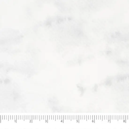 SINGER Christmas Tone-on-Tone White Cotton Fabric {3}