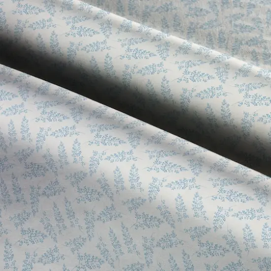 Suzanne Nicoll Blue Stem Floral Cotton Fabric {4}