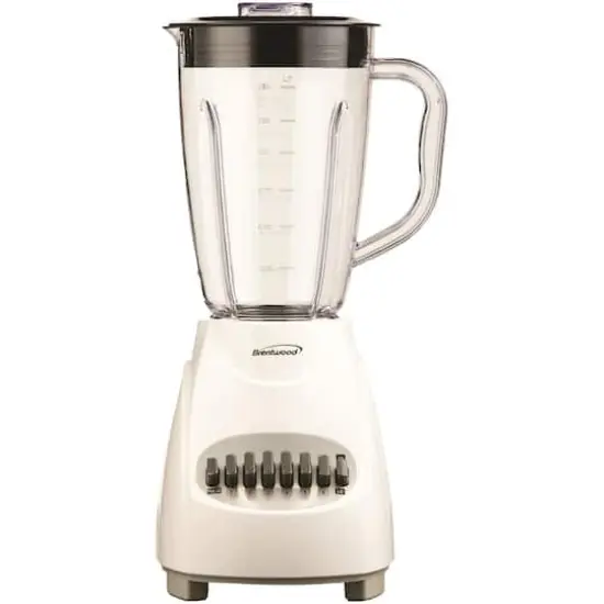 Brentwood White 12-Speed Blender {1}