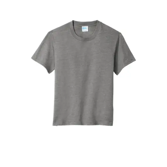 Port & Company&reg; Fan Favorite&trade; Youth Blend T-Shirt Graphite Heather {1}