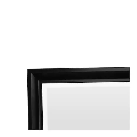 18" x 24" Black Decorative Float Mirror by Ashland&reg; {4}
