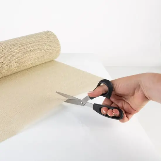Simplify 24ft. Taupe Heavy Duty Grip Liner {5}