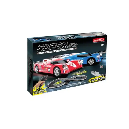 Joysway&reg; Super 153 USB Power Slot Car Racing Set {1}