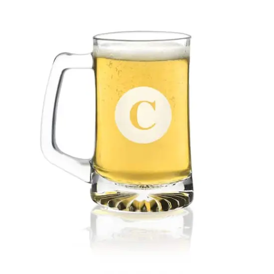 Hortense B. Hewitt Co. Engraved Glass Mug {1}