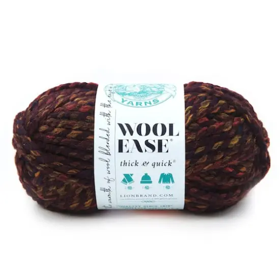 Lion Brand&reg; Wool-Ease&reg; Thick & Quick&reg; Variegated Yarn Harvest {1}