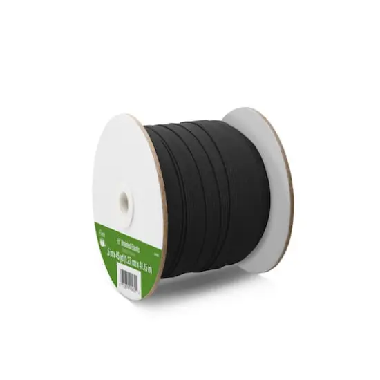 Dritz&reg; 1/2" Black Braided Elastic {3}