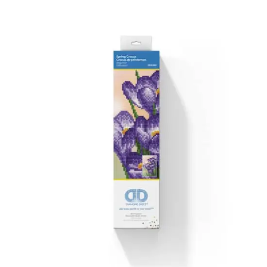 Diamond Dotz&reg; Intermediate Spring Crocus Diamond Painting Kit {4}