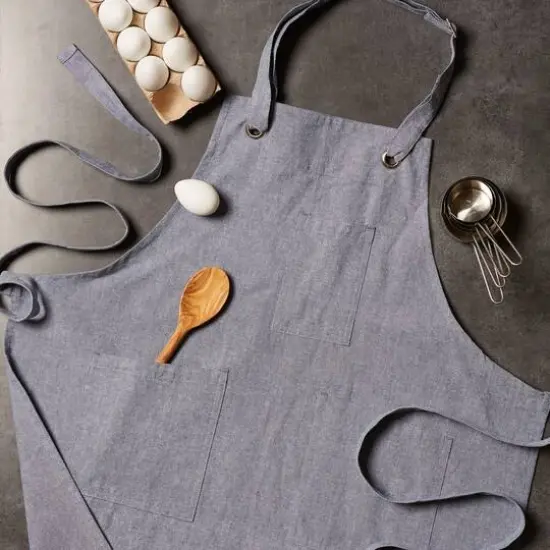 DII&reg; Navy Chambray Pantry Apron {8}