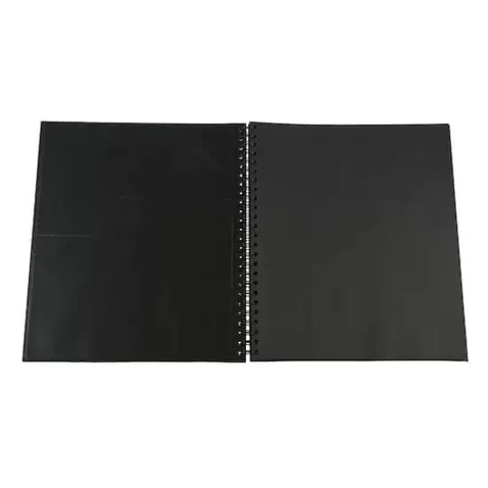 12" x 12" Spiral Bound Scrapbook Album by Recollections&reg; Black {3}