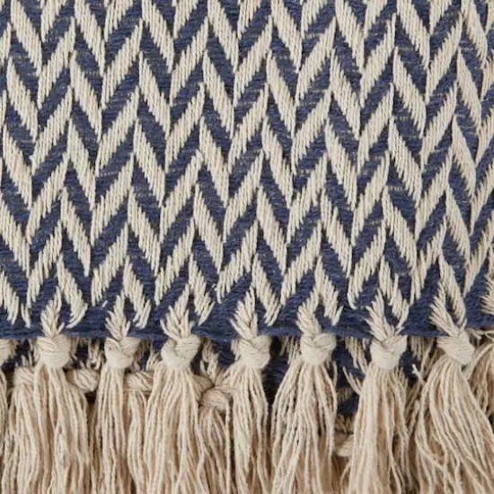 DII&reg; Zig-Zag Throw Nautical Blue {5}