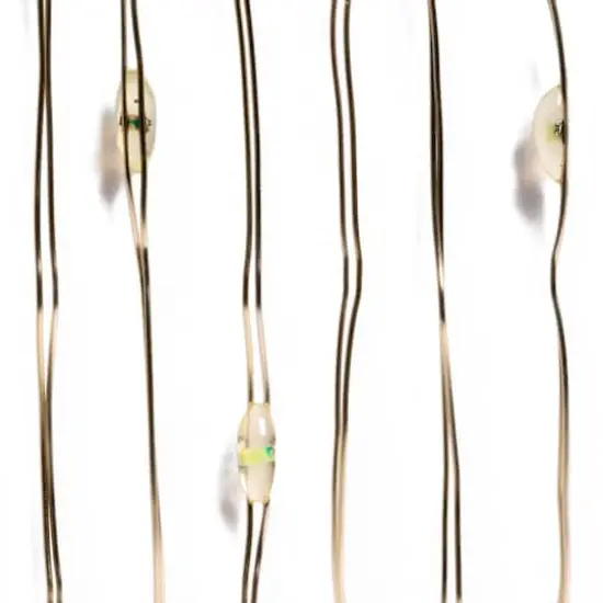 40ct. Turquoise Silver Wire LED String Lights by Ashland&reg; {4}