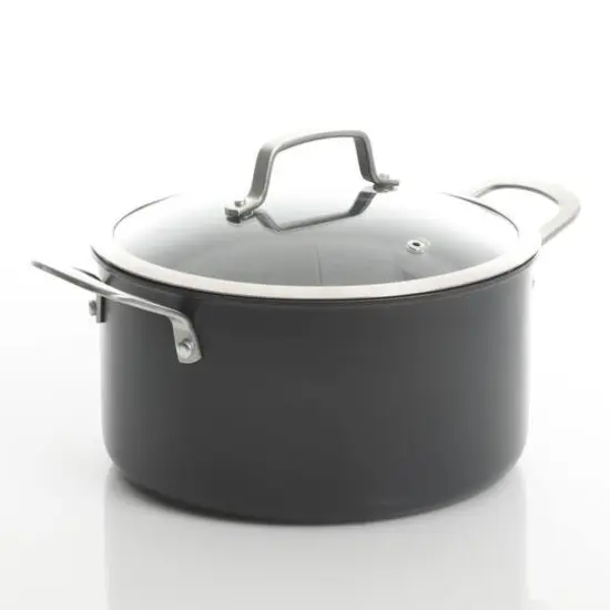 Kenmore&reg; Pro Arbor Heights 10-Piece Black Nonstick Aluminum Cookware Set {8}