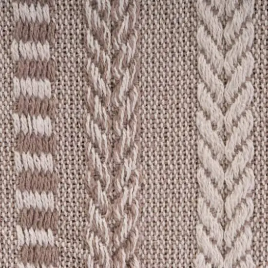 DII&reg; Stone Braided Stripe Throw {4}