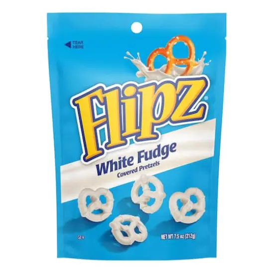 Flipz&reg; White Fudge Covered Pretzels {1}