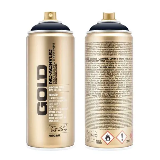 Montana&trade; Gold Acrylic Professional Spray Paint G4190 Cassis {1}