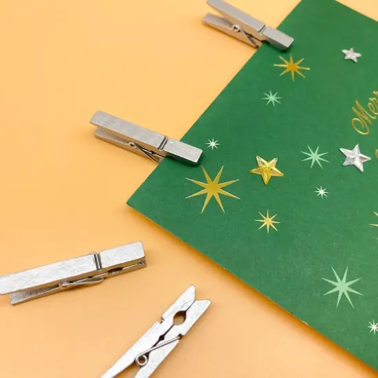 Medium Silver Clothespins by Recollections&trade; {4}