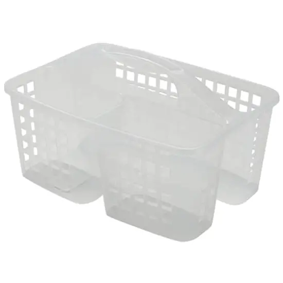 Bath Bliss White 2-in-1 Portable Bath Tote {9}