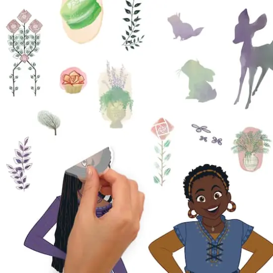 RoomMates Disney&reg; Wish Asha & Friends Wall Decal Set {5}