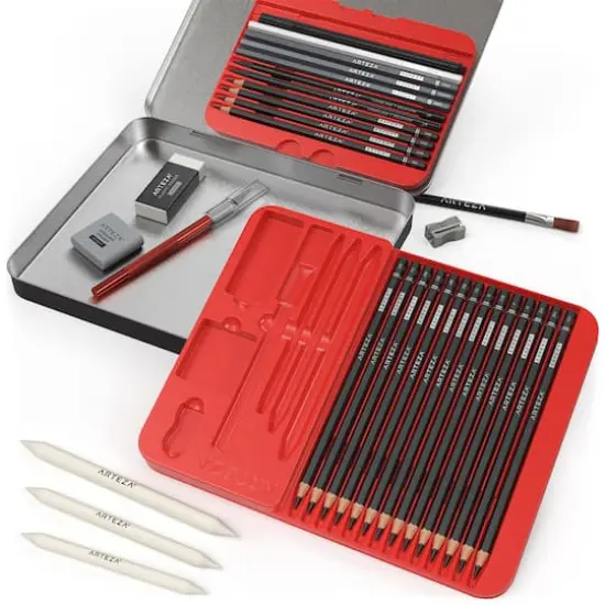 Arteza&reg; 33 Piece Professional Drawing Set {5}