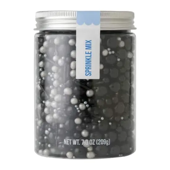 PME Cake Sweet Street&reg; 7.3oz. Sprinkle Mix Black Tie {3}