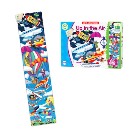 Long & Tall Puzzle - Up In the Air: 50+ Pcs {4}