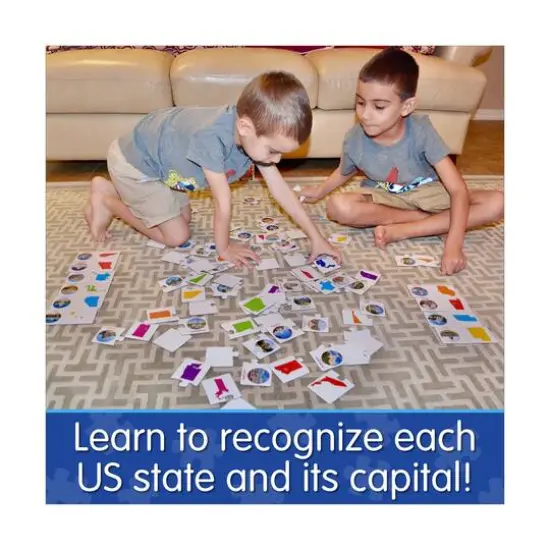 Match It! - States & Capitals {9}