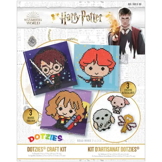 Camelot&reg; Dots Harry Potter Dotzies Craft Kit Diamond Painting Kit {3}