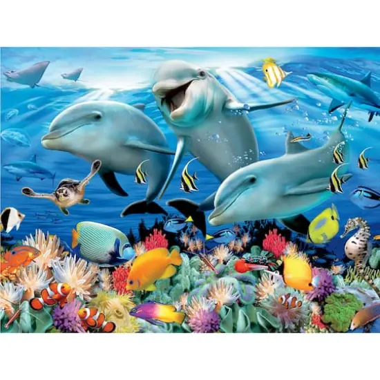 Assorted Animals 550-Piece Jigsaw Puzzle {10}