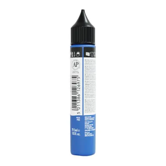 Daler-Rowney&reg; System 3 Fluid Acrylic, 29.5mL 110 Cobalt Blue Hue {4}