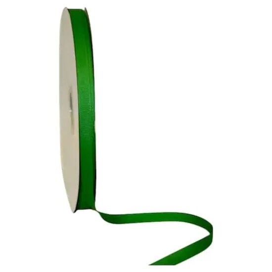 JAM Paper 3/8" Grosgrain Texture Ribbon Emerald {1}