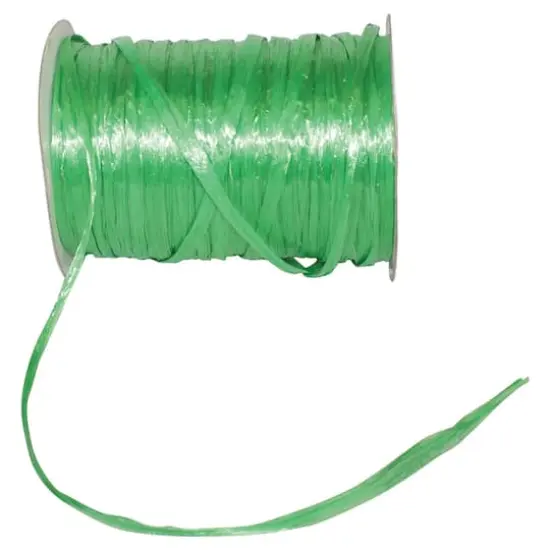 JAM Paper 1/4" Raffia Pearl Ribbon Citrus {1}