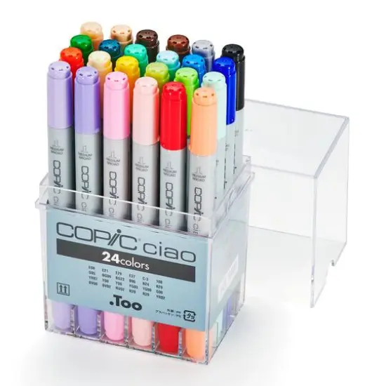 Copic&reg; Ciao Marker Set, 24 Color Basic {3}