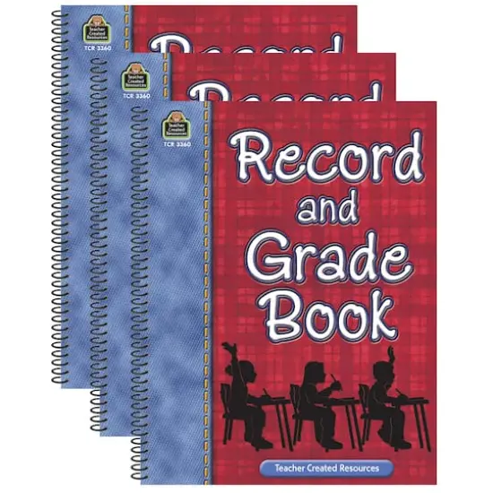 Teacher Created Resources&reg; Record & Grade Books, 3ct. {1}