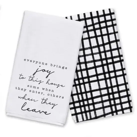 Joy in This House 16" x 25" Towel Set {1}