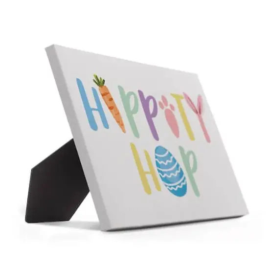 Hippity Hop 10" x 8" Tabletop Canvas {3}