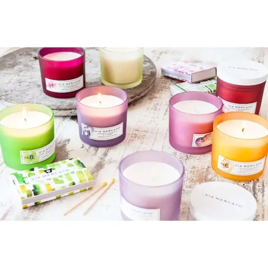 European Soaps Number Jar Candle Peach Fig Blossom and Rose {6}