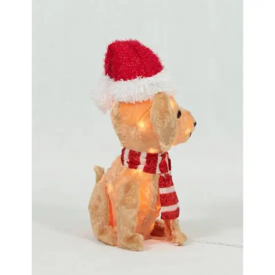 19" Plush Baby Labrador Sculpture {4}