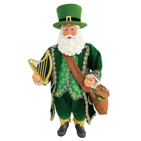 Santa's Workshop 10" Irish Gentleman Santa {1}