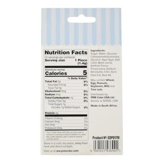 PME Cake Sweet Street&reg; Pink Blossoms Icing Decorations {6}