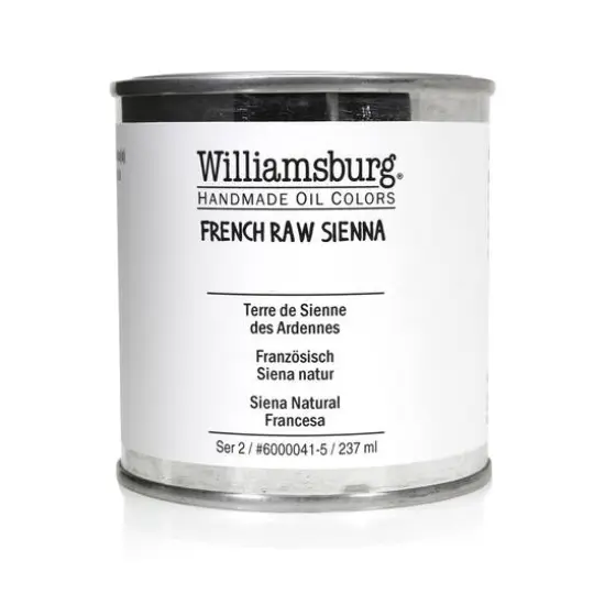 Williamsburg® Artist Oil Colors Jar, 8oz. French Raw Sienna {1}