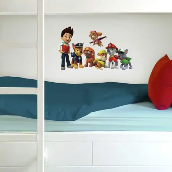 RoomMates Paw Patrol Peel & Stick Wall Decals {6}