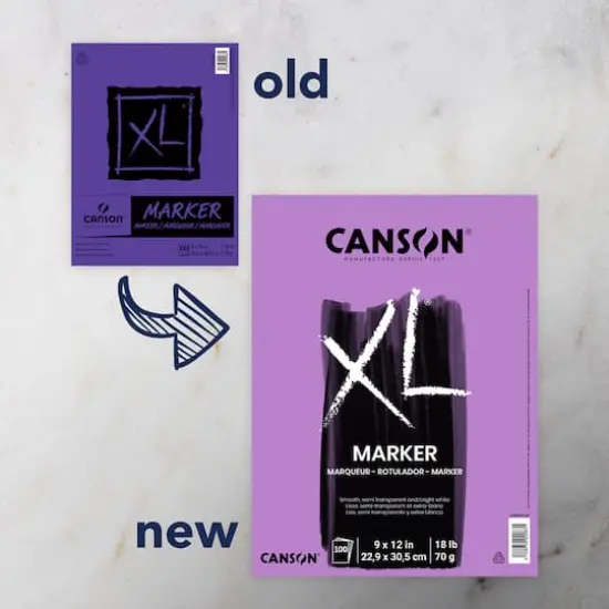 Canson&reg; XL&reg; Marker Pad, 9'' x 12'' {3}