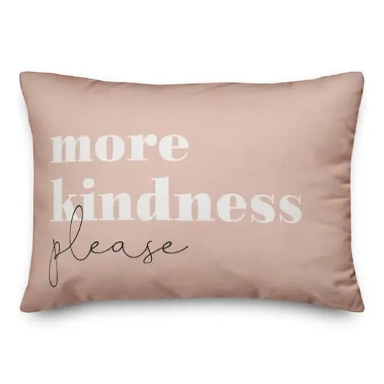 20" x 14" More Kindness Indoor/Outdoor Pillow {1}